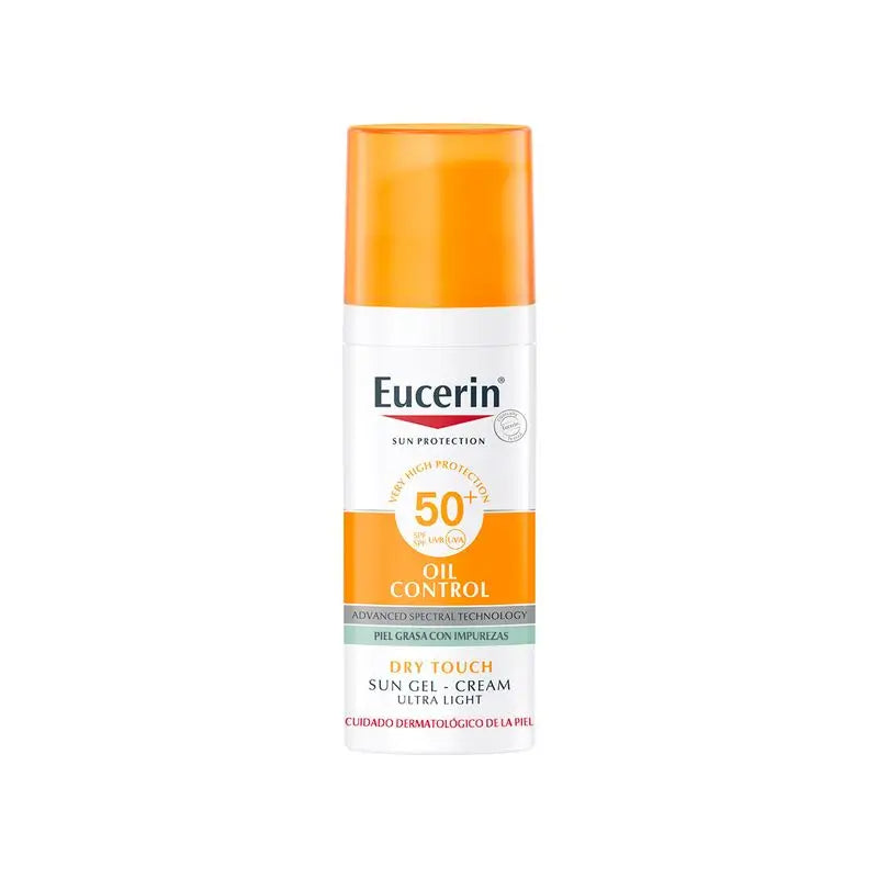 Eucerin Oil Control Dry Touch SPF 50+, 50 ml