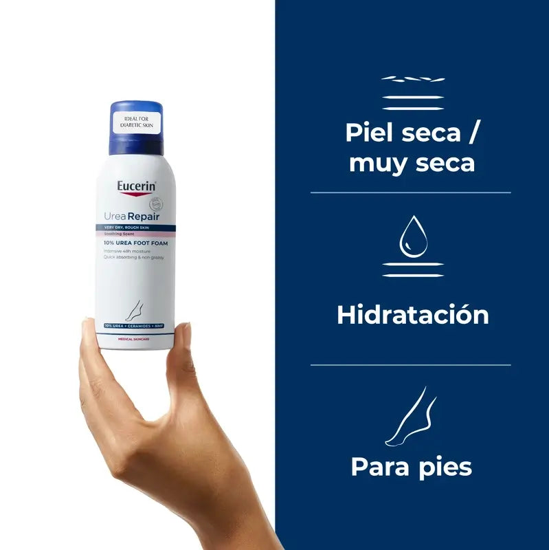 Eucerin Ureia Reparadora Plus Espuma para os Pés 10% 150 ml