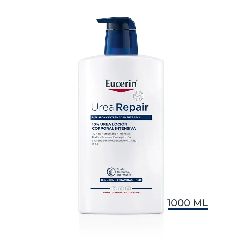 EUCERIN UREAREPAIR LOÇÃO 10% UREIA 1 LITRO