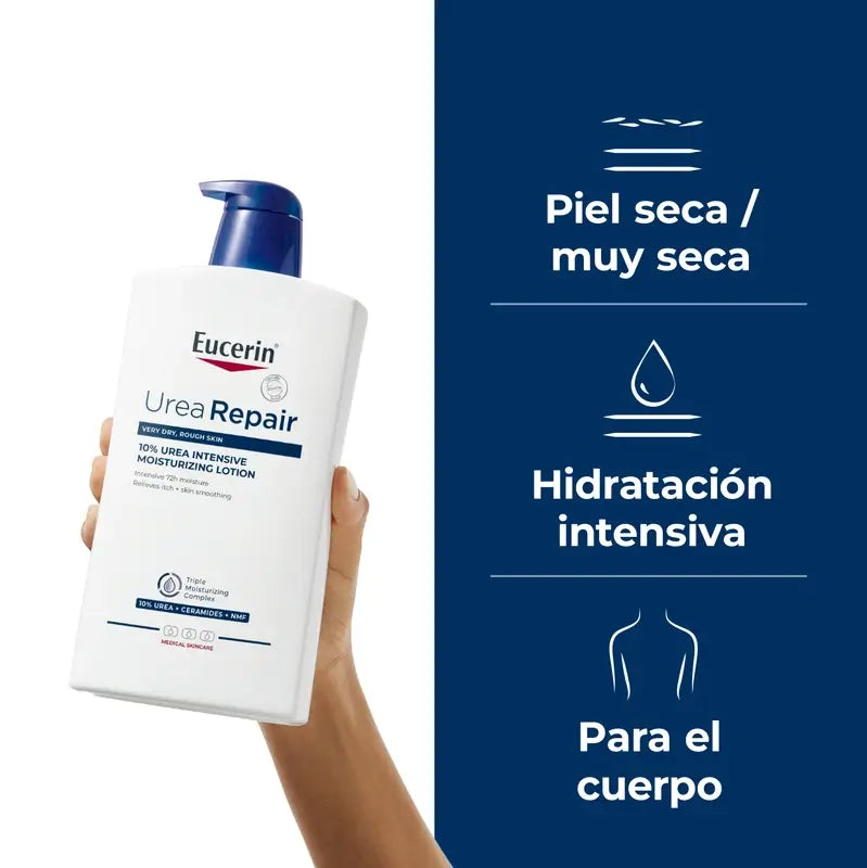 EUCERIN UREAREPAIR LOÇÃO 10% UREIA 1 LITRO