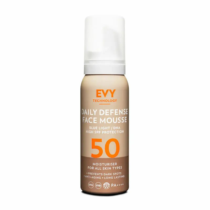 Evy Daily Defense Face Mousse SPF50, 75ml