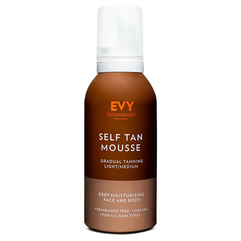 Evy Self Tan Mousse Ligeiro / Médio 150Ml