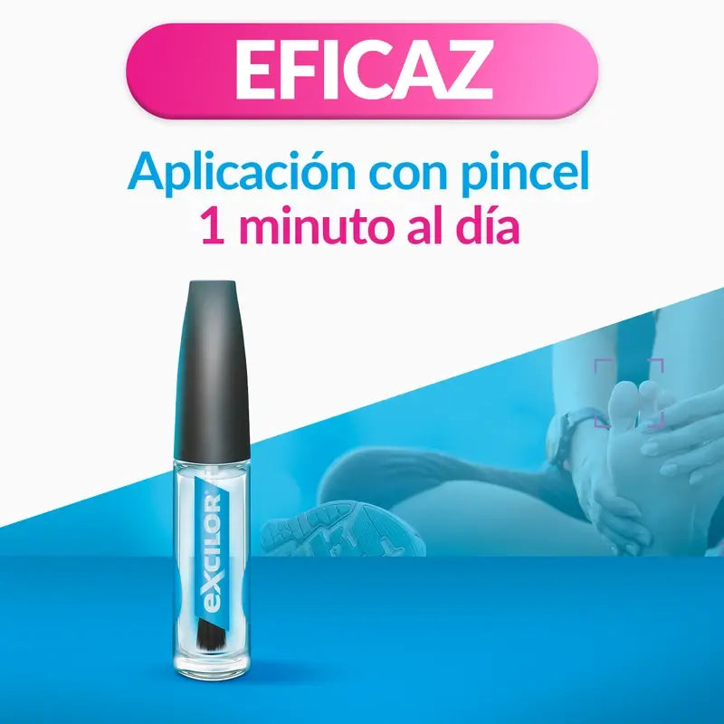Excilor Tratamento de Micoses do Esmalte das Unhas, 3,3 ml