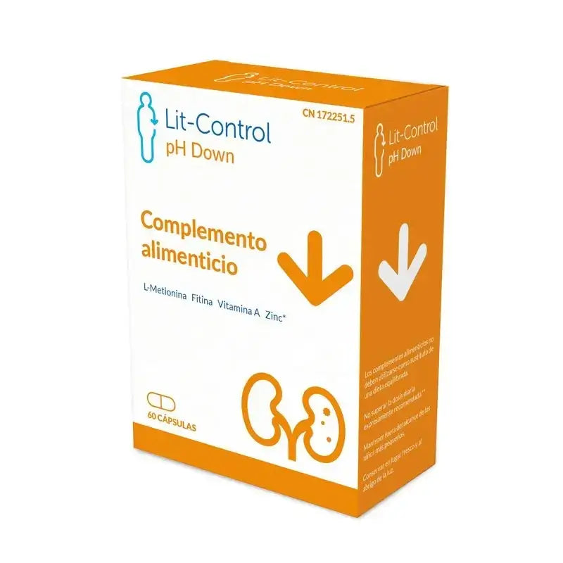 Exeltis Hc Lit-Control Ph Down, Embalagem 3x60 Cápsulas