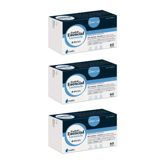 Exelvit Lactation Essential, 3x60 cápsulas