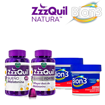 PACKS VIRTUAIS BION3, ZZZQUIL ATÉ 25% DE DESCONTO (31 DE DEZEMBRO DE 2025)