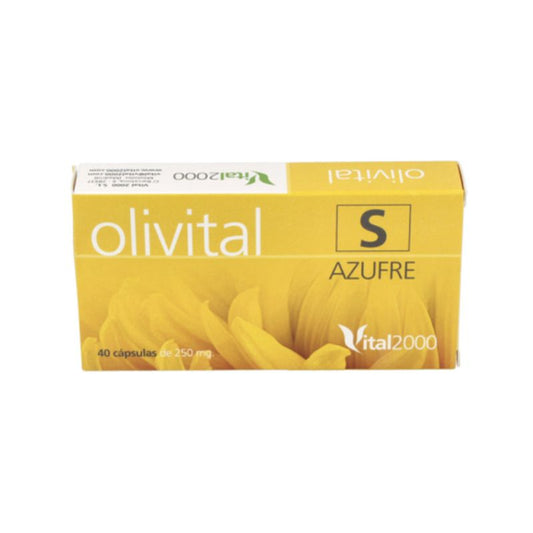 Vital 2000 Olivital Nº7 S Sulphur 40 Cápsulas