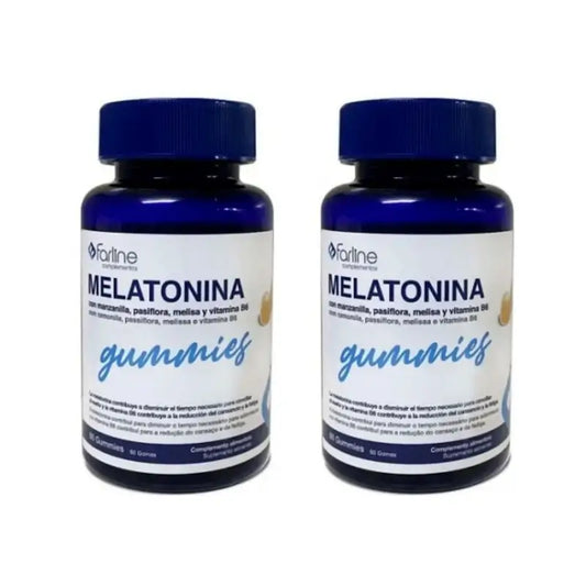 Farline Melatonin, 2X60 Gummies