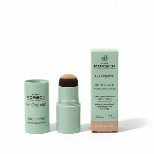 Farma Dorsch Root Cover Castanho Claro Loiro Cinzento Cobertura para o cabelo , 3 g