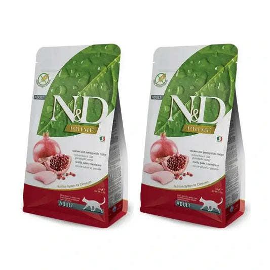 Farmina N&D Cat Ancestral Frango 5Kgr, Ração para gatos, embalagem de 2