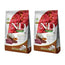 Farmina N&D Dog Quinoa Skin Coat Venison 7Kg, Ração para Cães, Embalagem de 2