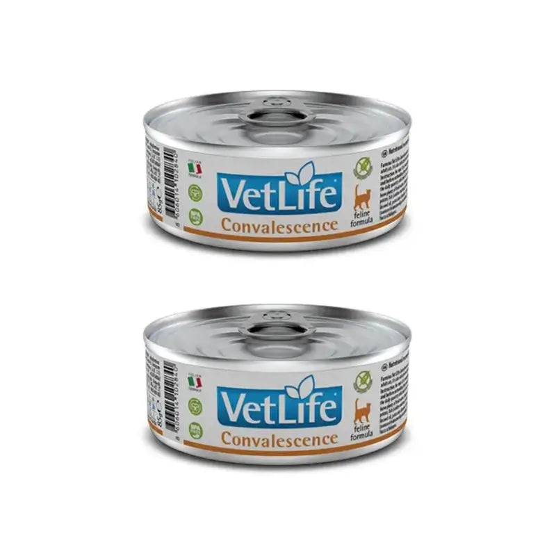 Farmina Vet Cat Convalescence Box 12X85Gr, Alimento húmido para gatos, embalagem de 2