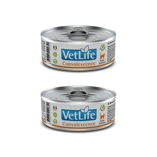 Farmina Vet Cat Convalescence Box 12X85Gr, Alimento húmido para gatos, embalagem de 2