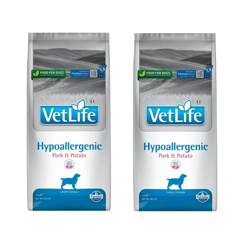 Farmina Vet Life Cat Hypoallergenic Pork Adult 1,5Kg, Ração para gatos, embalagem com 2