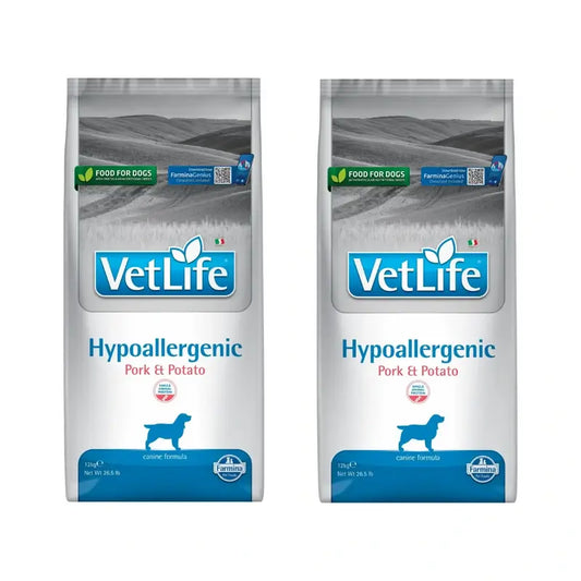 Farmina Vet Life Cat Hypoallergenic Pork Adult 1,5Kg, Ração para gatos, embalagem com 2
