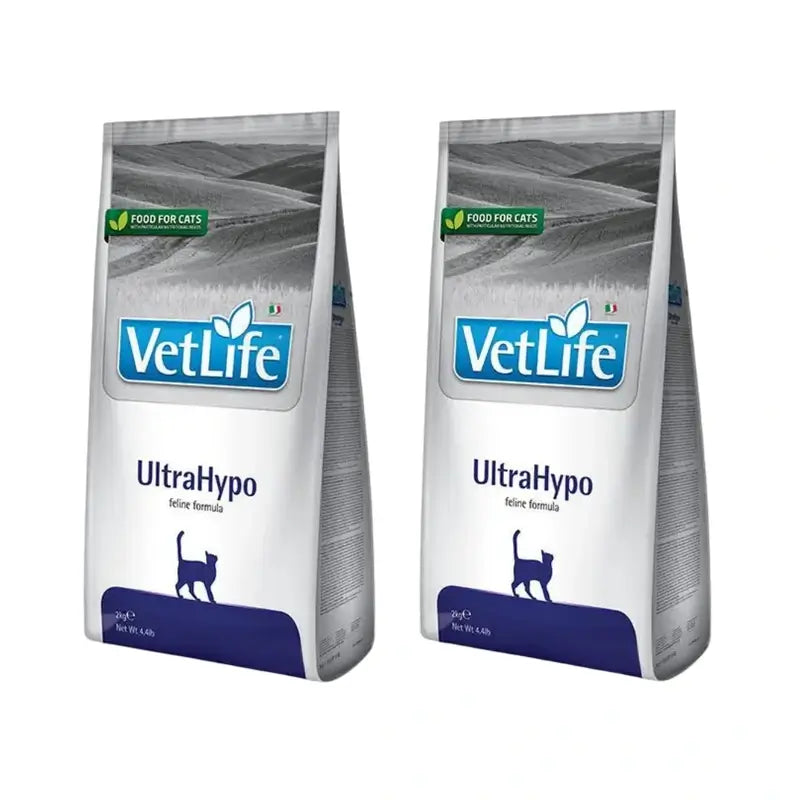 Farmina Vet Life Cat Ultrahypo 2Kg, Ração para gatos, embalagem com 2