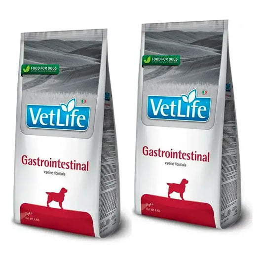 Alimento para cães Farmina Vet Life Dog Gastrointestinal, Embalagem 2 x 12Kg