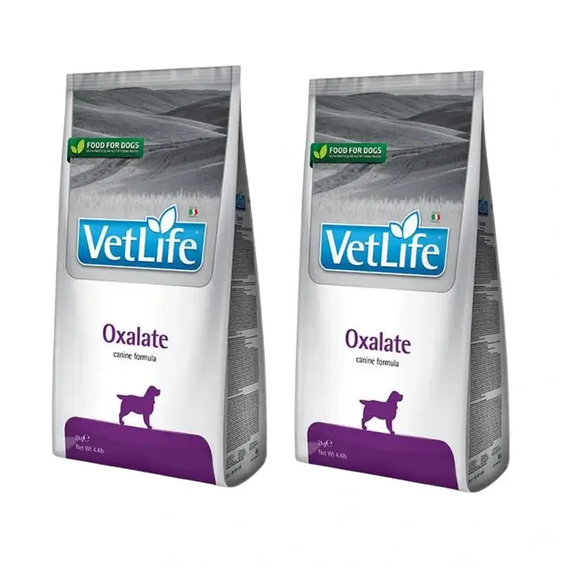 Farmina Vet Life Cão Oxalato 2Kg, Alimento para Cães, Embalagem de 2