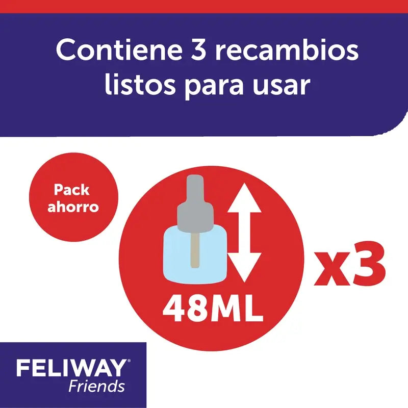 FELIWAY AMIGOS 3X48ML