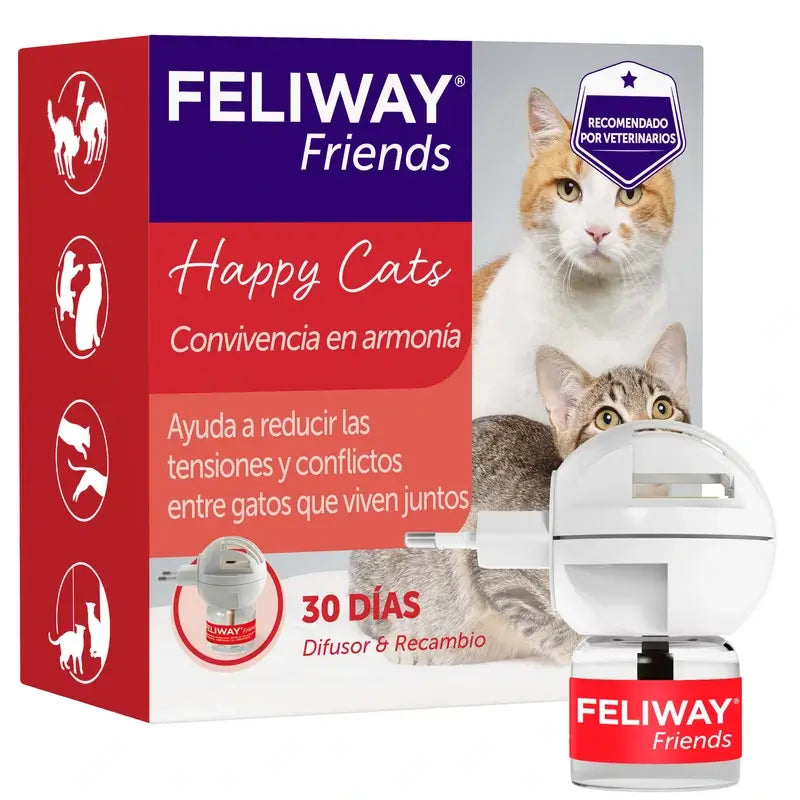 CEVA Feliway Friends Difusor + Substituição 48 ml