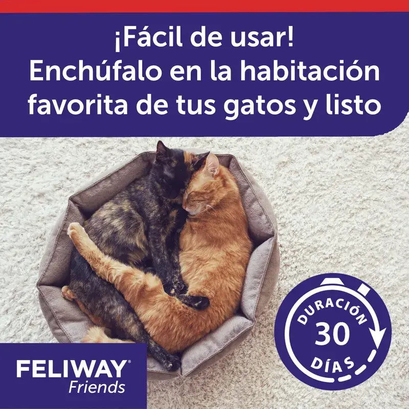 CEVA Feliway Friends Difusor + Substituição 48 ml