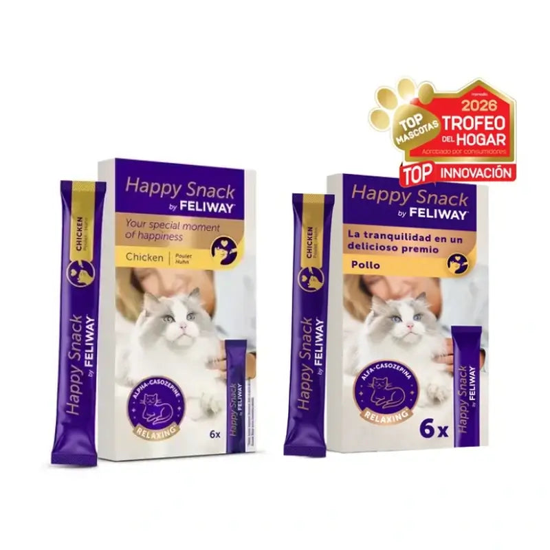Feliway Happy Snack, Embalagem 2 x 6 Sticks