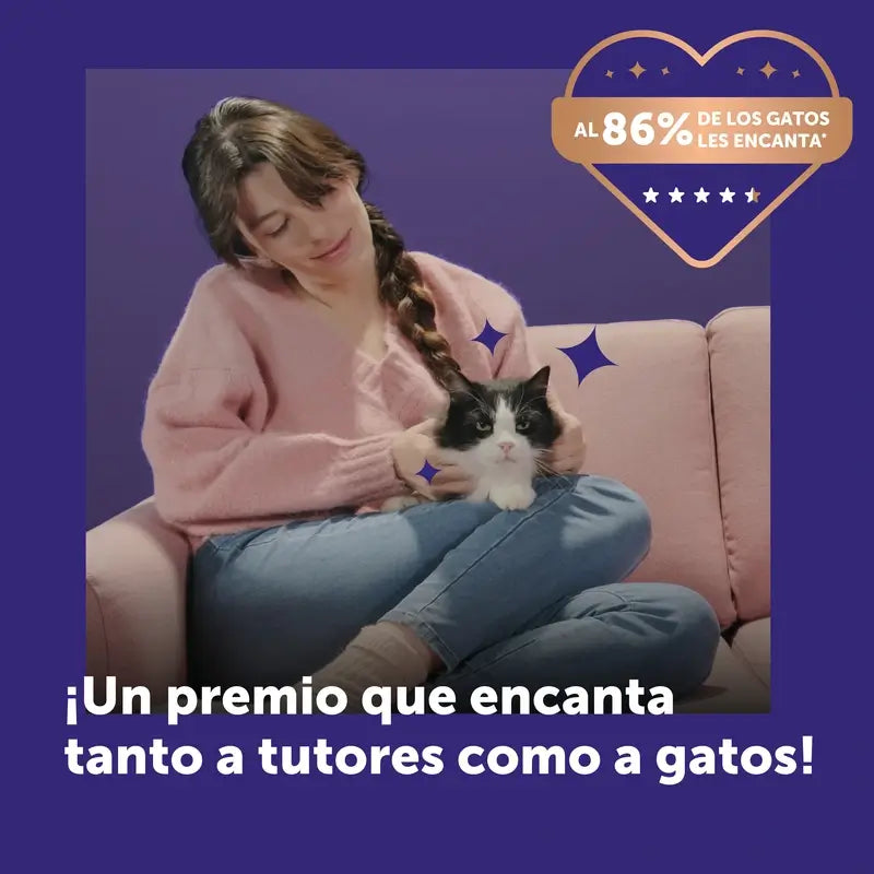 Feliway Happy Snack Sabor Salmão, 24 saquetas