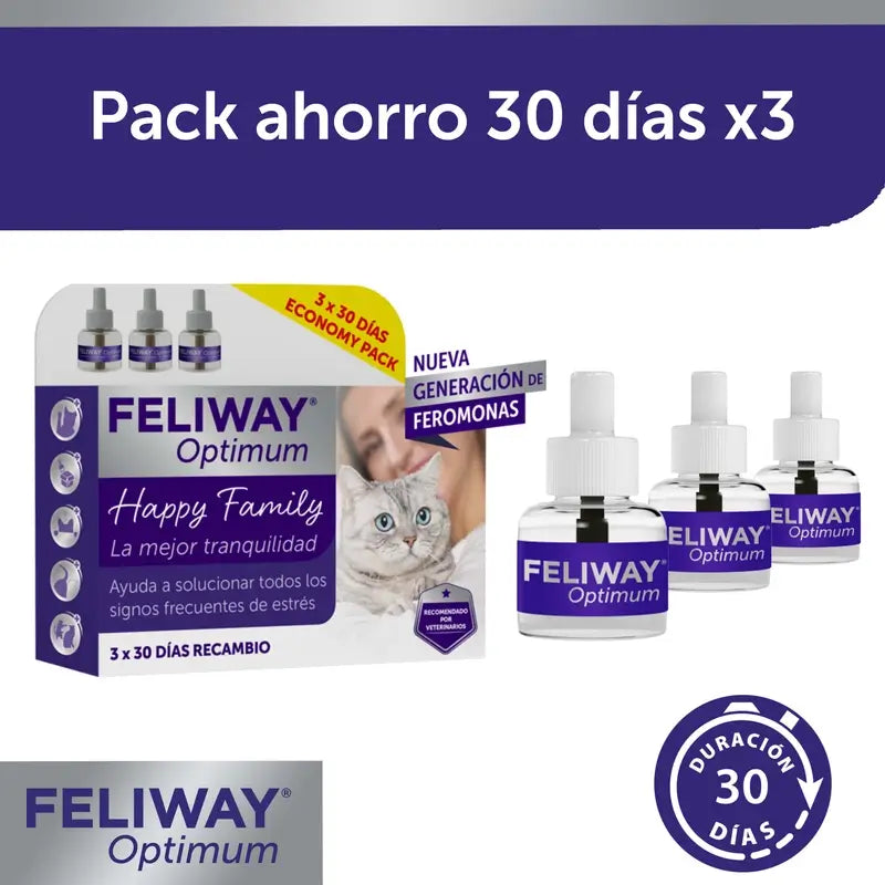 FELIWAY OPTIMUM 3 PEÇAS DE REPOSIÇÃO