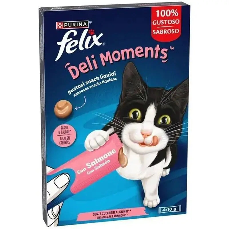 Felix Deli Moments Salmão 11x4x10 gramas