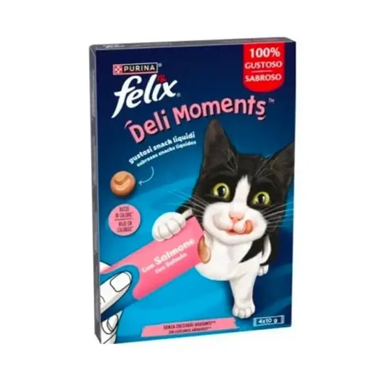 Felix Deli Deli Monents Salmão 11(4X10G)
