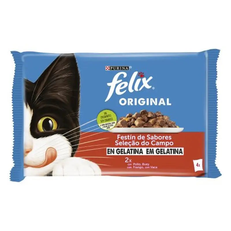 Felix Original Sabor Campo Jelly 12x4x85 gramas