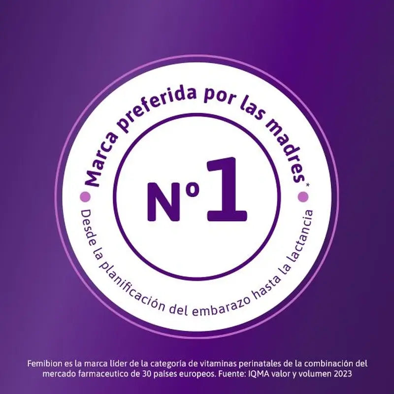 Femibion 1 Primeiro Trimestre de Gravidez, Semanas 1-12, Ácido Fólico Plus, 2X28 Comprimidos