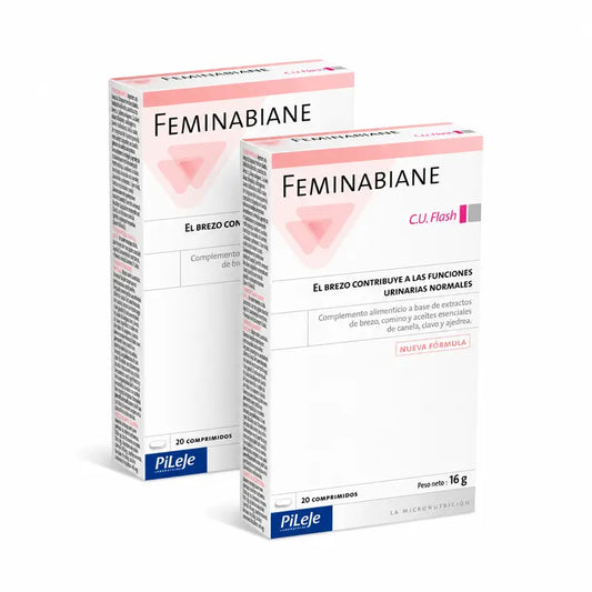 FEMINABIANE C.U. FLASH Embalagem de 2 x 20 comprimidos