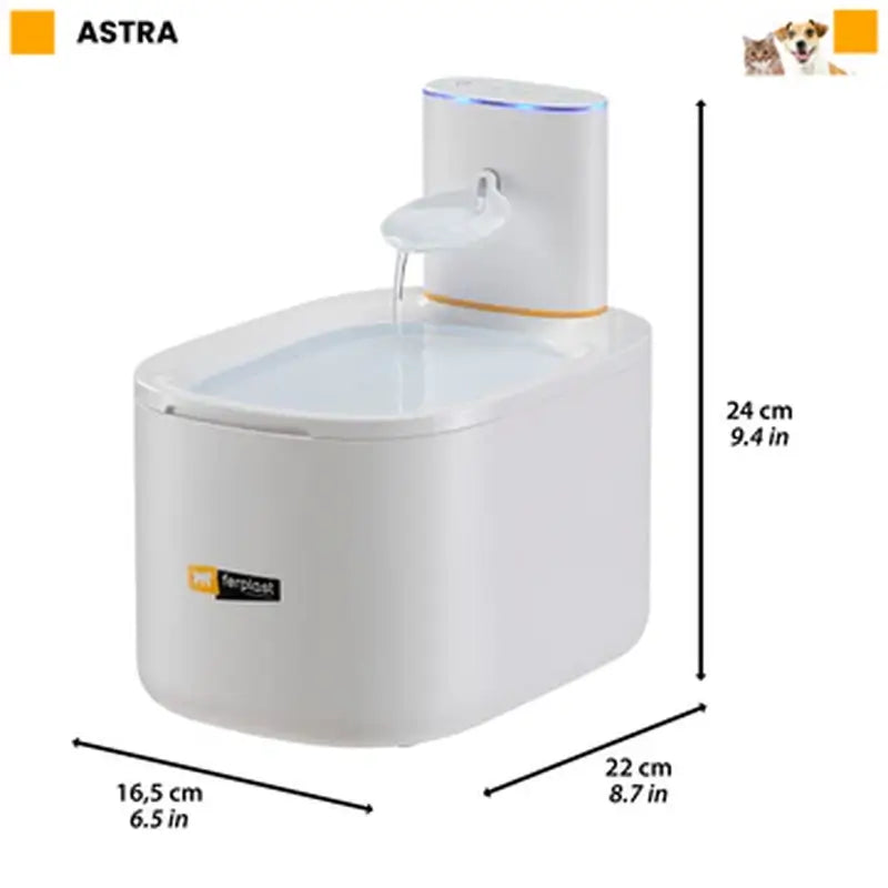 Fonte de água Ferplast Astra para cães e gatos