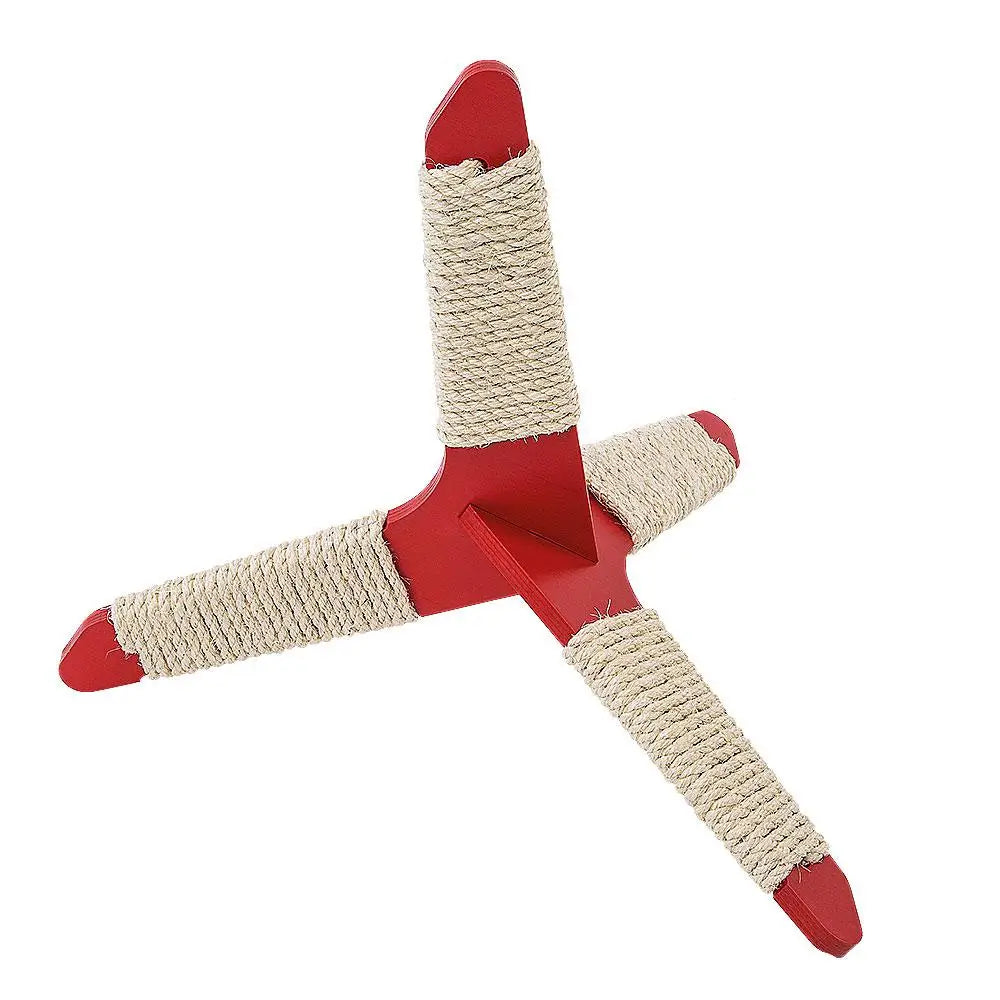 Ferplast Rascador Gato Scratcher Tripod  Pequeño Red