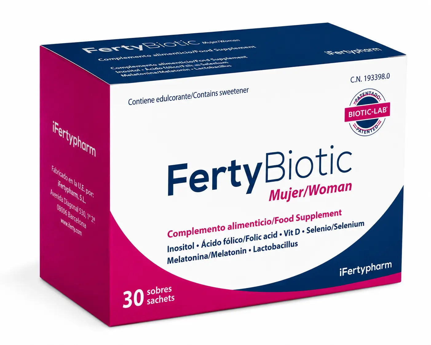 Fertybiotic Women, 30 saquetas