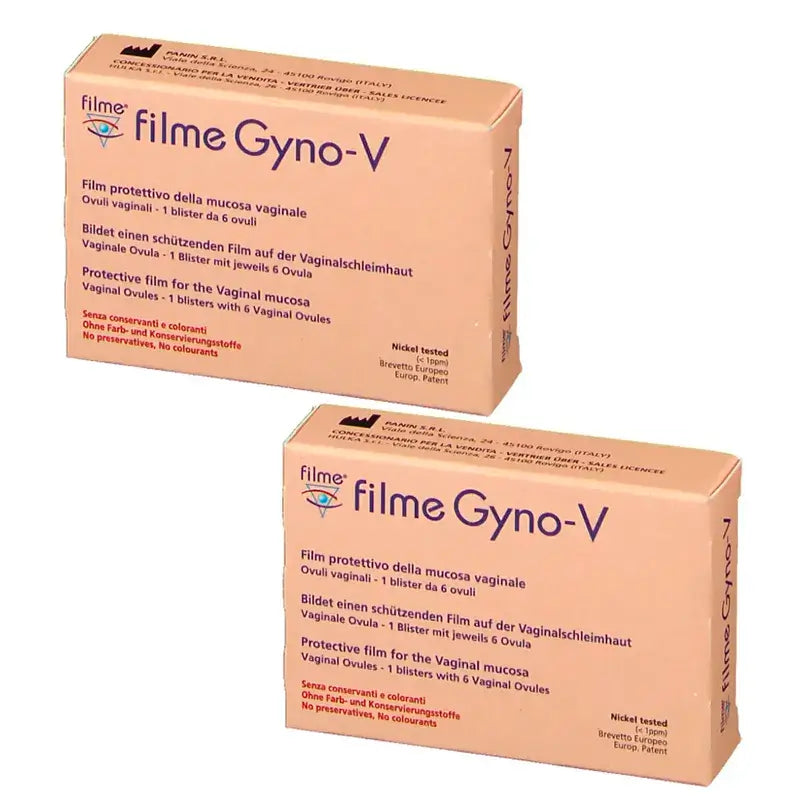 Filme Gyno-V Pack 2 x 6 Ovos