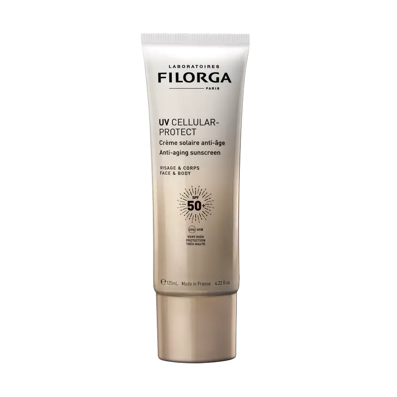 Filorga Uv-Cellular Protect Protetor Solar Anti-Idade - Rosto e Corpo, 125 ml