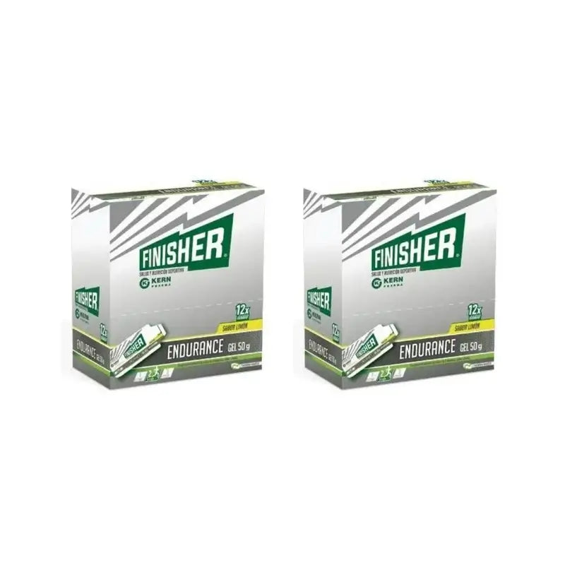 Finisher Endurance Gel, embalagem de 2, 12 saquetas de 50 g