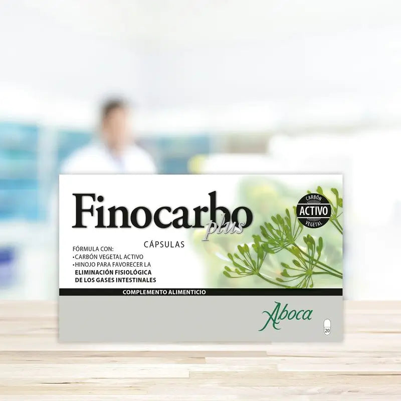 Aboca Finocarbo Plus Tisana Digestão, 20 Saquetas