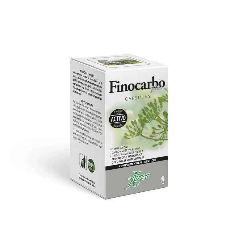Aboca Finocarbo Plus Gases Intestinais, 50 Cápsulas