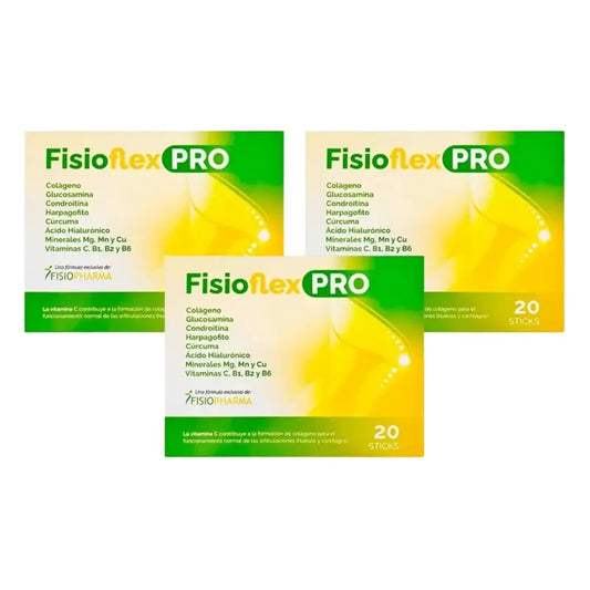 Fisiopharma Fisioflex Pro Pack 3 x 20 saquetas