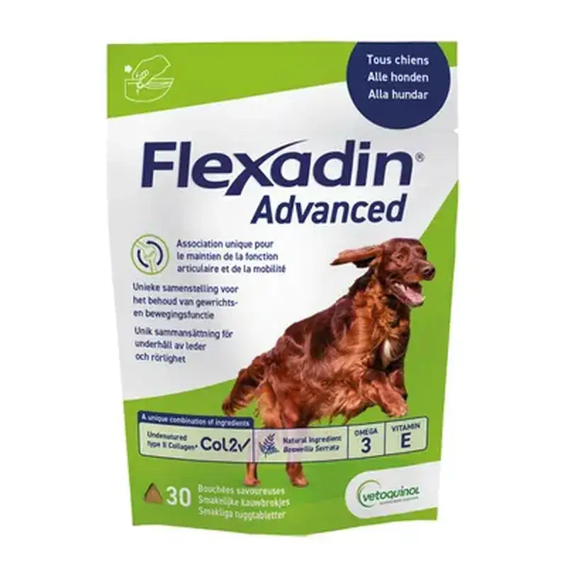 VETOQUINOL FLEXADIN AVANÇO UCII 30 comprimidos