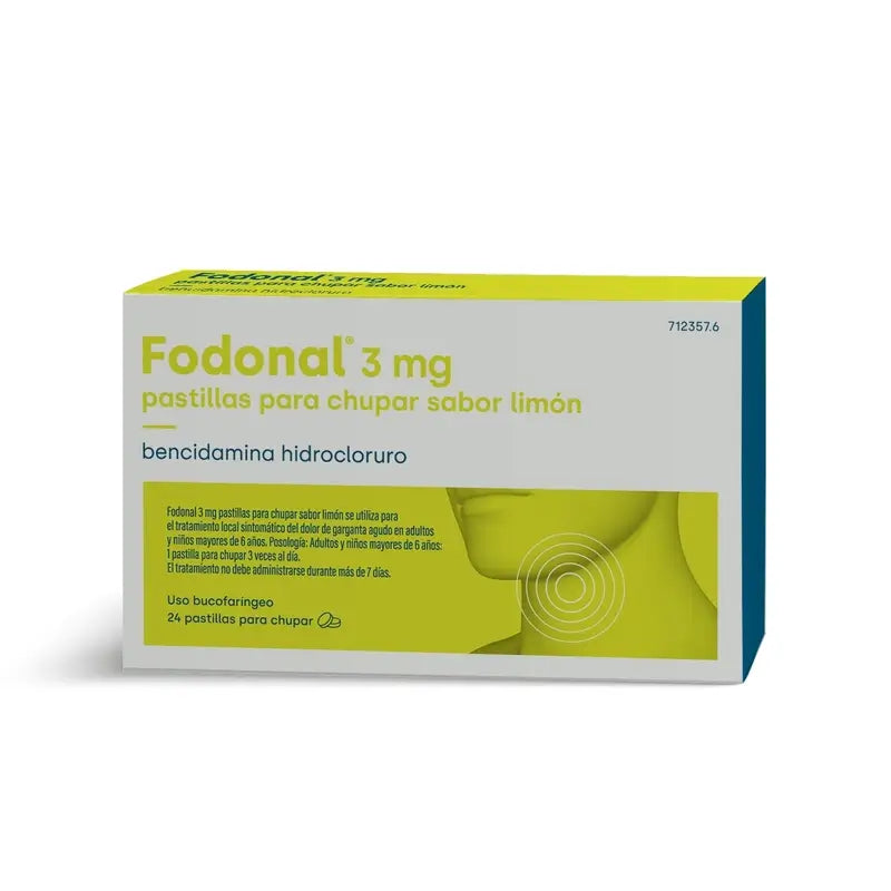 Fodonal 3 mg Sabor a Limão