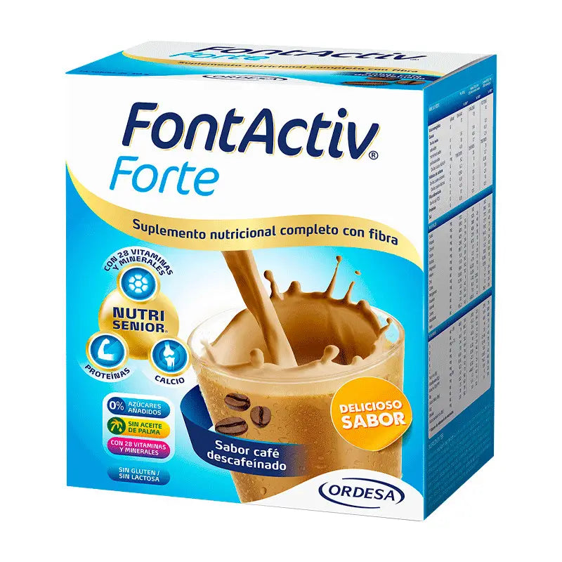 Ordesa Fontactiv Forte Sabor Café 14 Envelopes de 30 gr