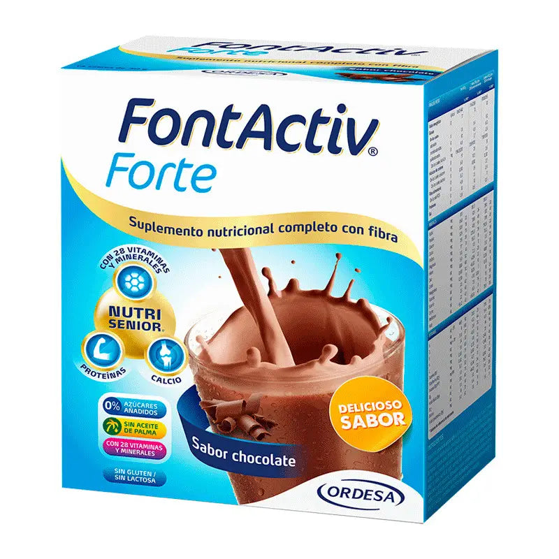 Ordesa Fontactiv Forte Forte Chocolate 14 Envelopes de 30 gr