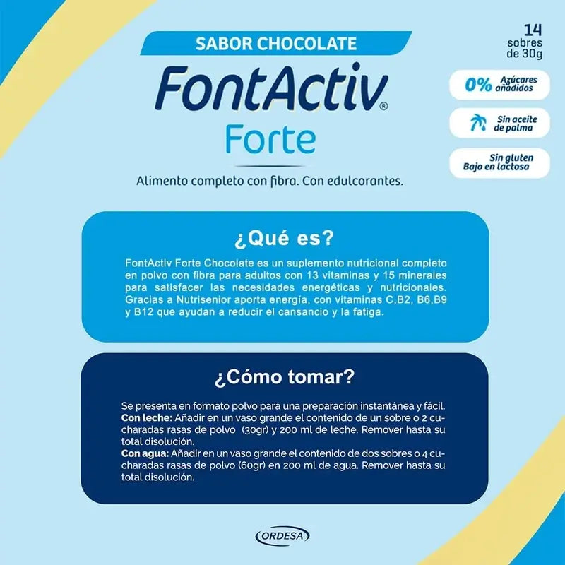 FONTACTIV FORTE CHOCOLAT 800G