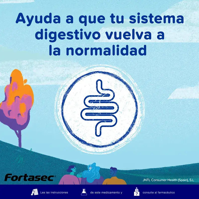 Fortasec Flas 2 mg 12 comprimidos
