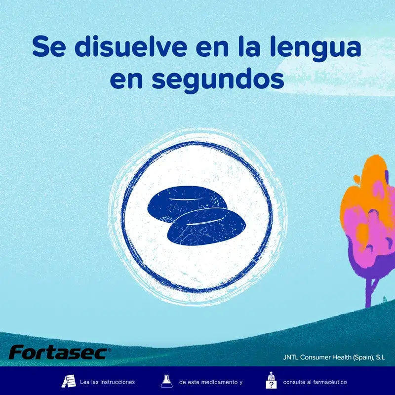 Fortasec Flas 2 mg 12 comprimidos
