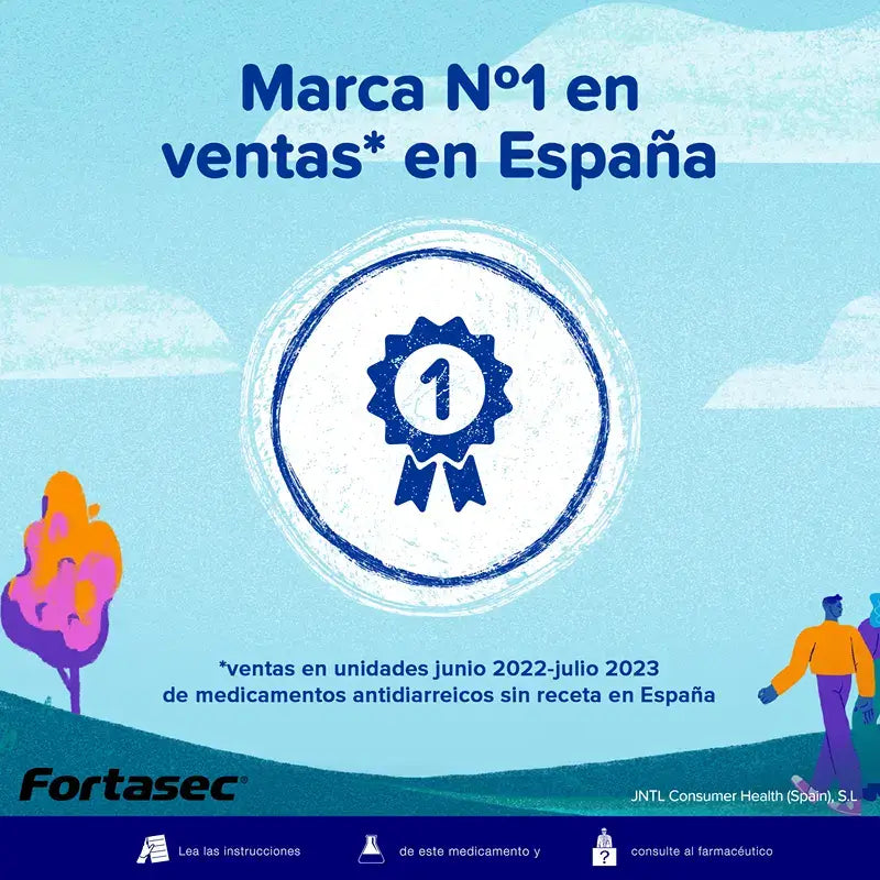 Fortasec Flas 2 mg 12 comprimidos